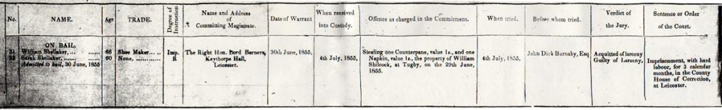 William & Sarah Charge Sheet-1200
